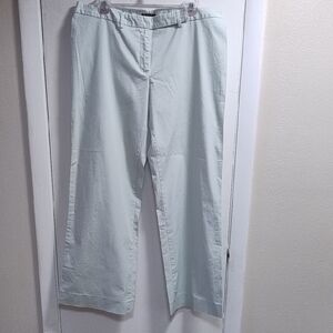Sisley Light Blue Wide-Leg Pants Size Euro 48/ US 12-14
